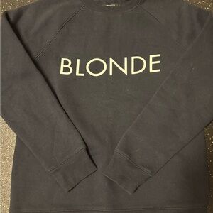Brunette The Label Navy Sweatshirt